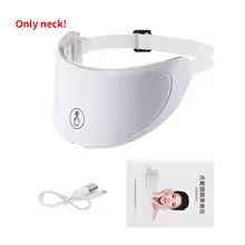 Wireless 7 Colors LED Face Beauty Machine Photon Facial Neck Skin Tighten Rejuvenation Facial Neck Mask