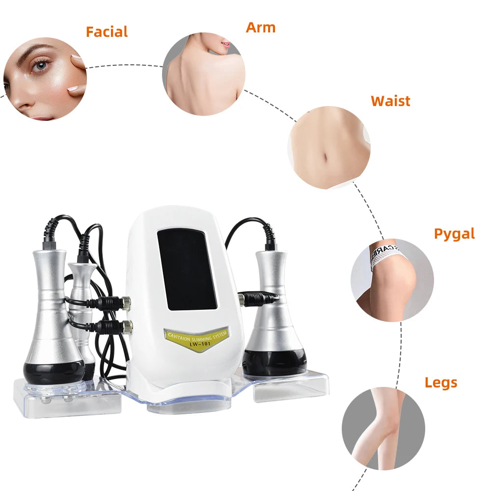 3-in-1 Ultrasonic Body Sculpting Handset