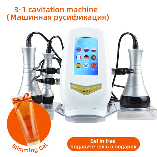 3-in-1 Ultrasonic Body Sculpting Handset